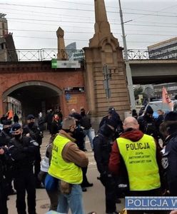 Wrocław. Aktywiści zablokowali centrum miasta. Policja kieruje wnioski do sądu o ukaranie
