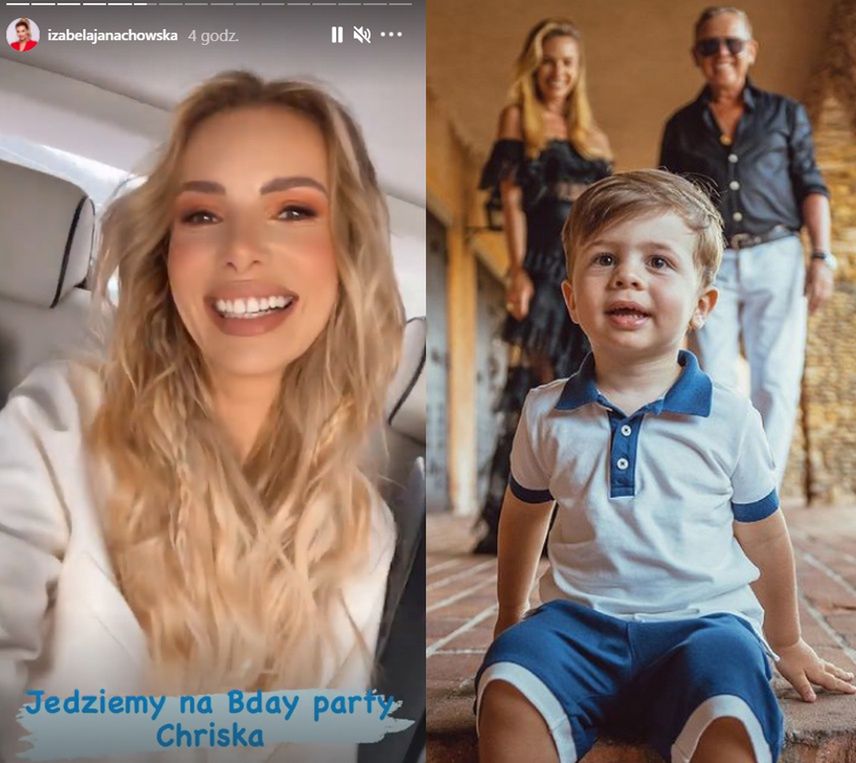 Izabela Janachowska wyprawiła synkowi urodziny