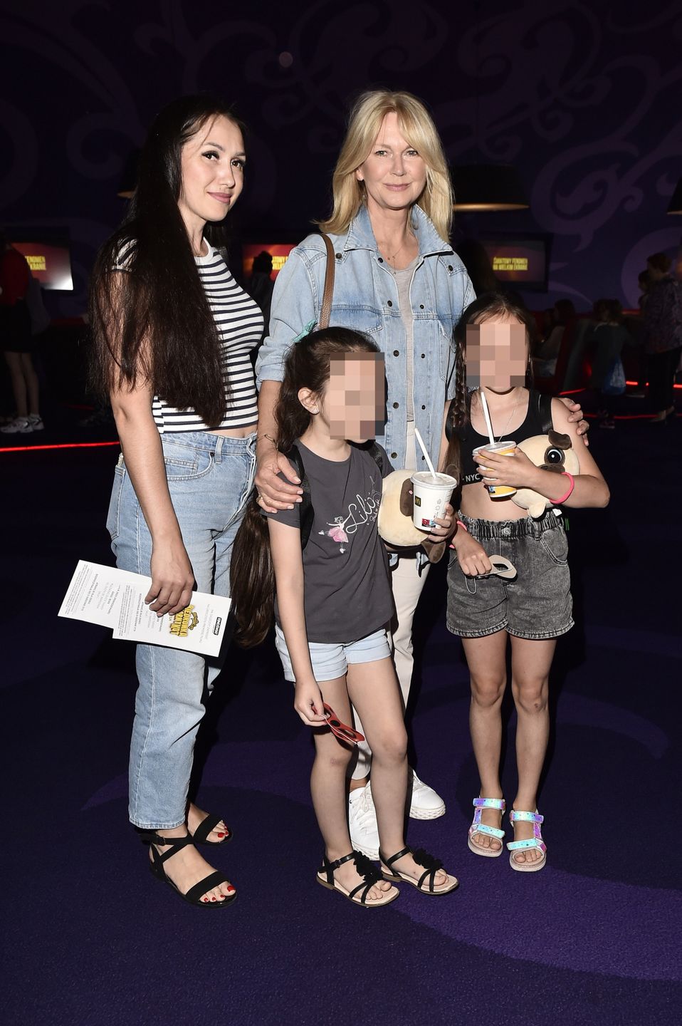 Grażyna Torbicka z bliskimi