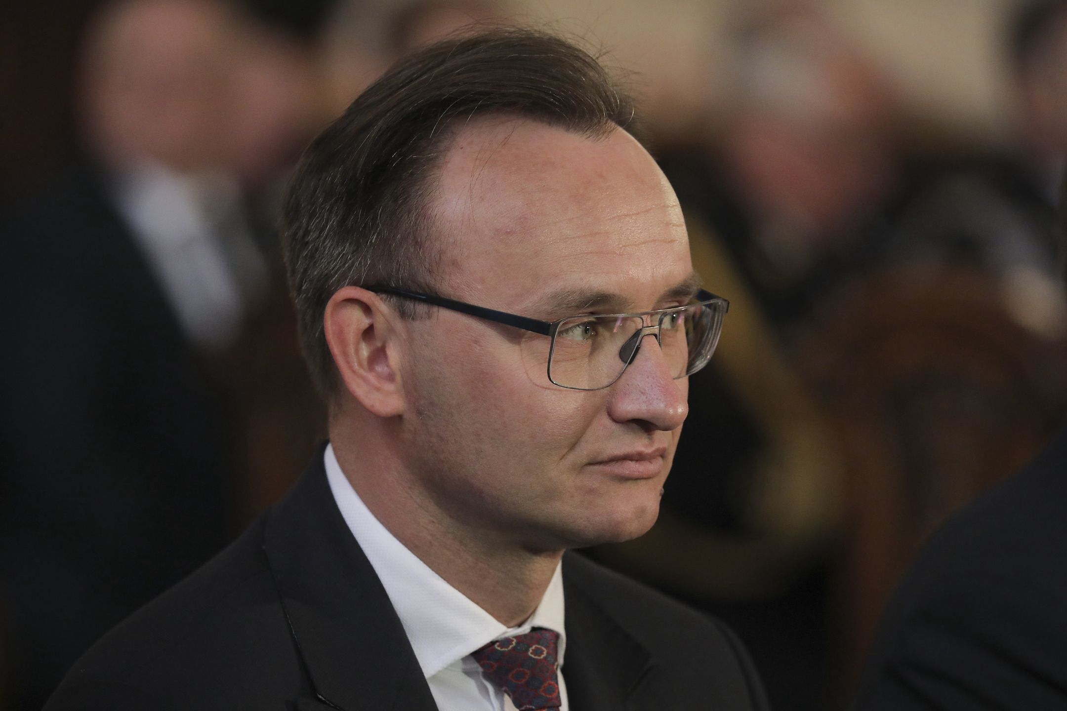 03.05.2022 Warszawa. Uroczystosci z okazji Swieta Narodowego 3 Maja, z udzialem Pary Prezydenckiej. Msza w intencji Ojczyzny w Bazylice Archikatedralnej. n/z Mikolaj Pawlak