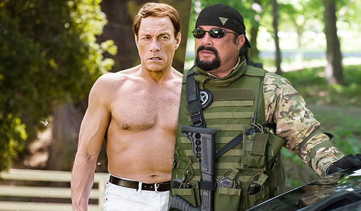 Bohaterowie kina akcji: Jean-Claude Van Damme i Steven Seagal