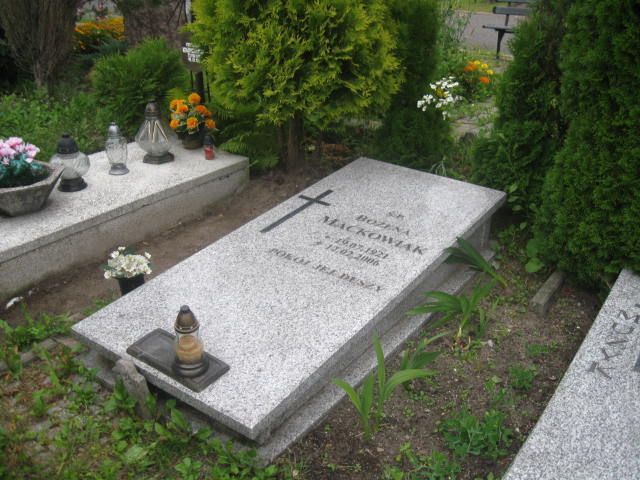 Grób Bożeny Borzymskiej-Maćkowiak 