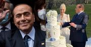 85-letni Silvio Berlusconi wziął SYMBOLICZNY ŚLUB z młodszą o ponad 50 lat partnerką (ZDJĘCIA)