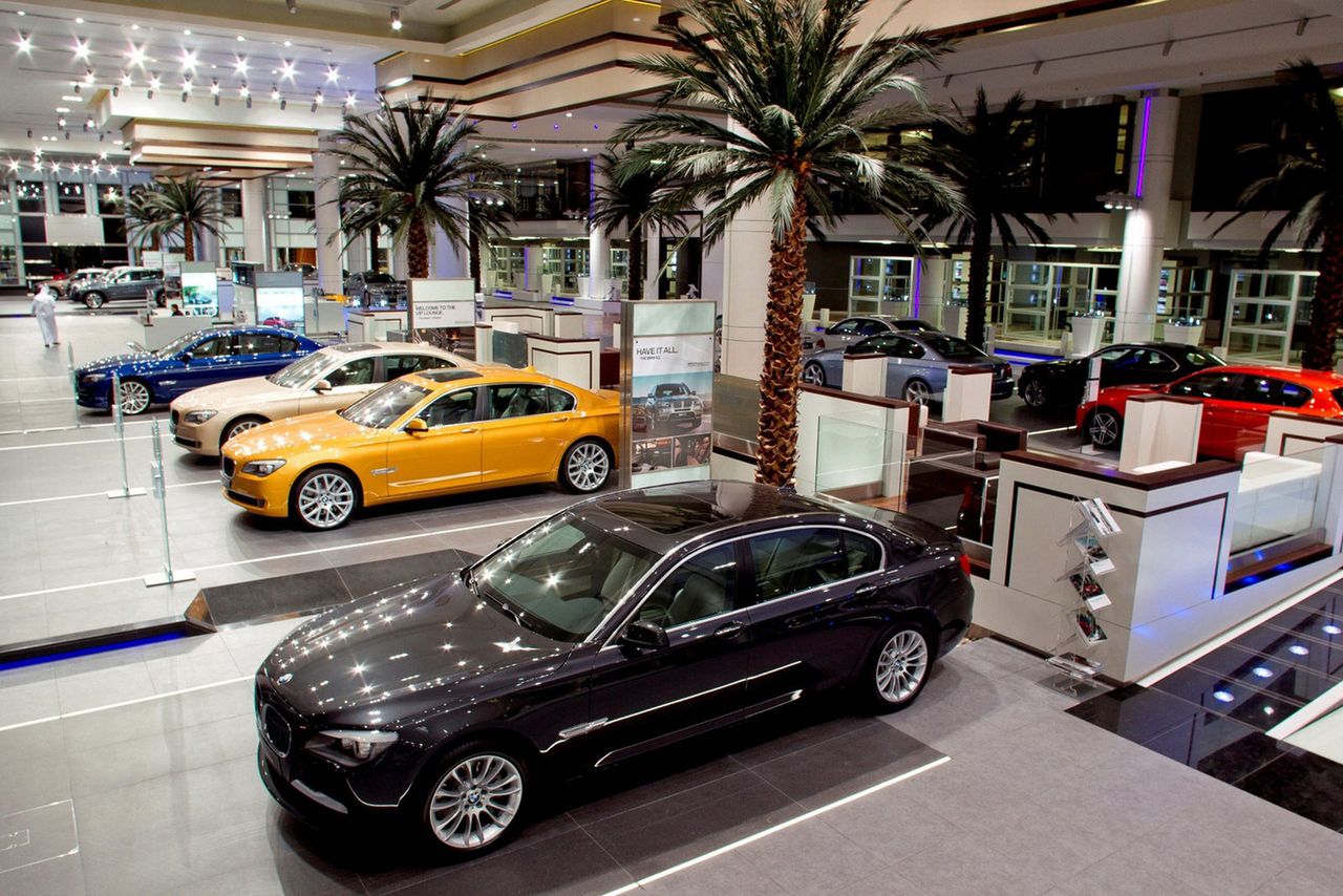 Salon BMW w Abu Zabi