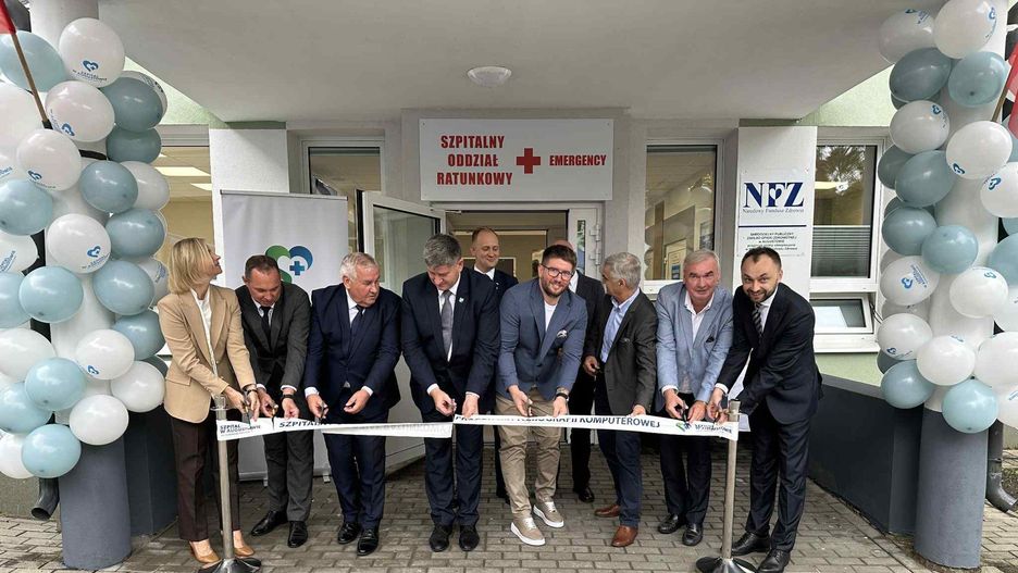 Uroczyste otwarcie SOR w Augustowie po modernizacji