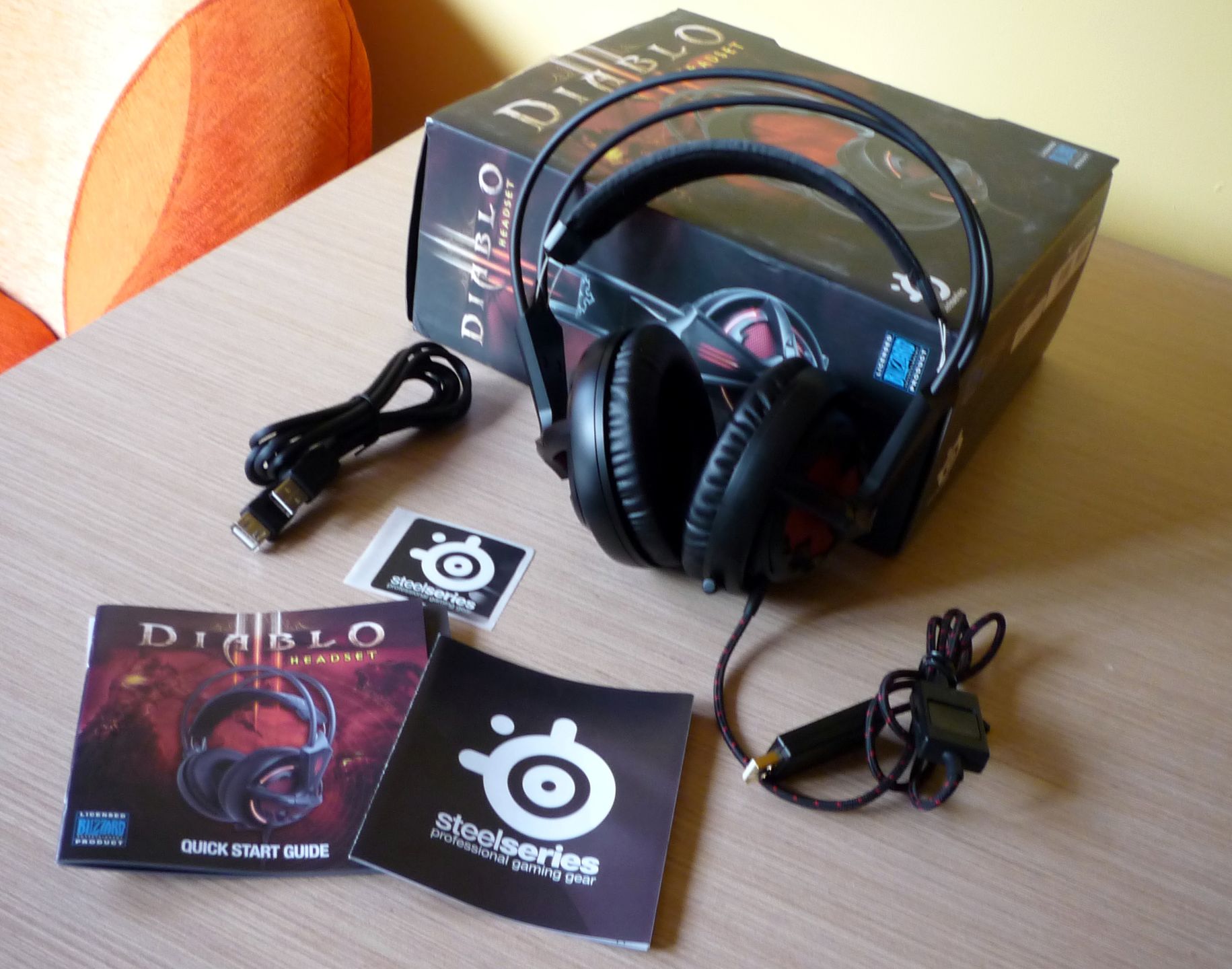 SteelSeries Diablo III – mysz, headset USB i podkładka z piekła rodem [test] 2
