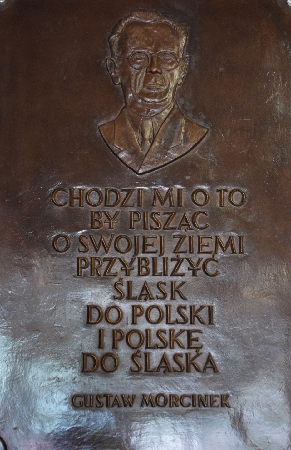 Gustaw Morcinek patron Zespołu Szkół nr 1 w Tychach
