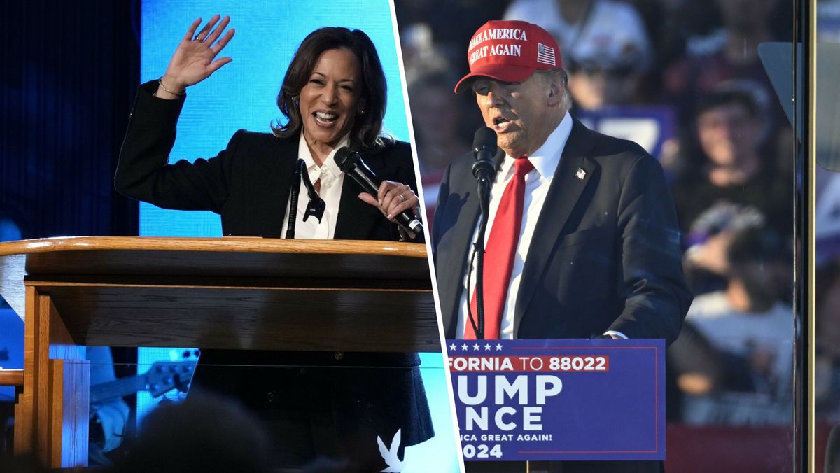 Kamala Harris i Donald Trump walczą o fotel w Białym Domu