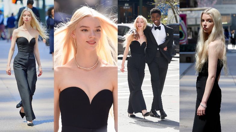 Niepokojąco szczupła Anya Taylor-Joy kręci reklamę dla Tiffany'ego. Przyciąga wzrok? (ZDJĘCIA)