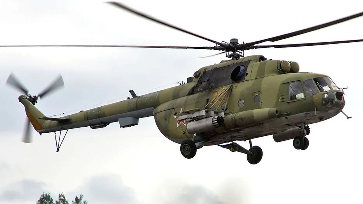 Rosyjski Mi-8, zdjęcie poglądowe