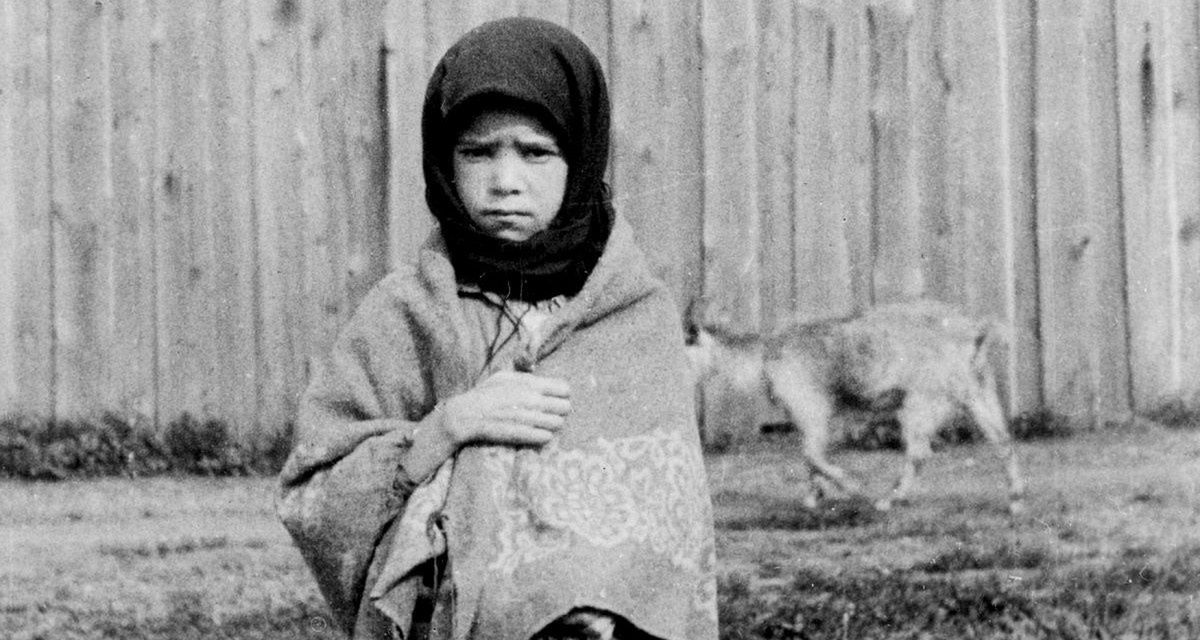 Dziewczynka z okresu Wielkiego Głodu na Ukrainie