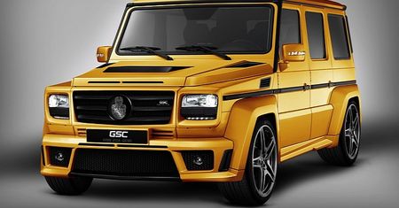 Mercedes-Benz klasy G w oczach German Special Customs - G jak Goldstorm