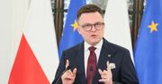 "Nie wykonam postanowienia". Szymon Hołownia o opinii ws. Glapińskiego