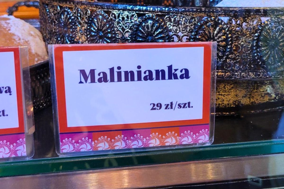 Cena za maliniankę