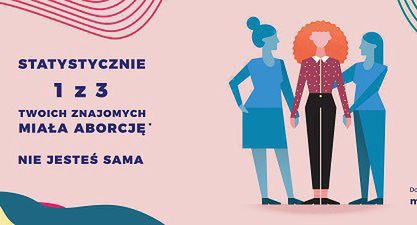 Ruszyła kampania wspierająca kobiety po zabiegu aborcji. „Nie jesteś sama”