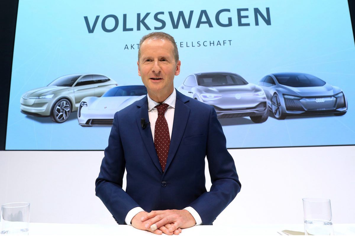 Były szef Volkswagena, Herbert Diess