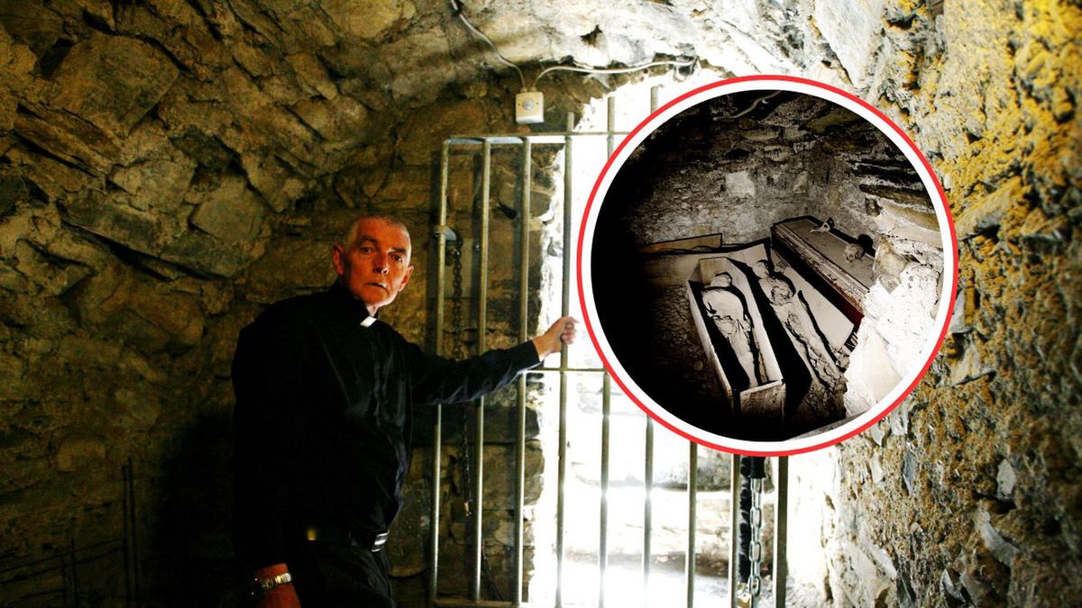 Zamknięta krypta w Dublinie po ataku podpalacza