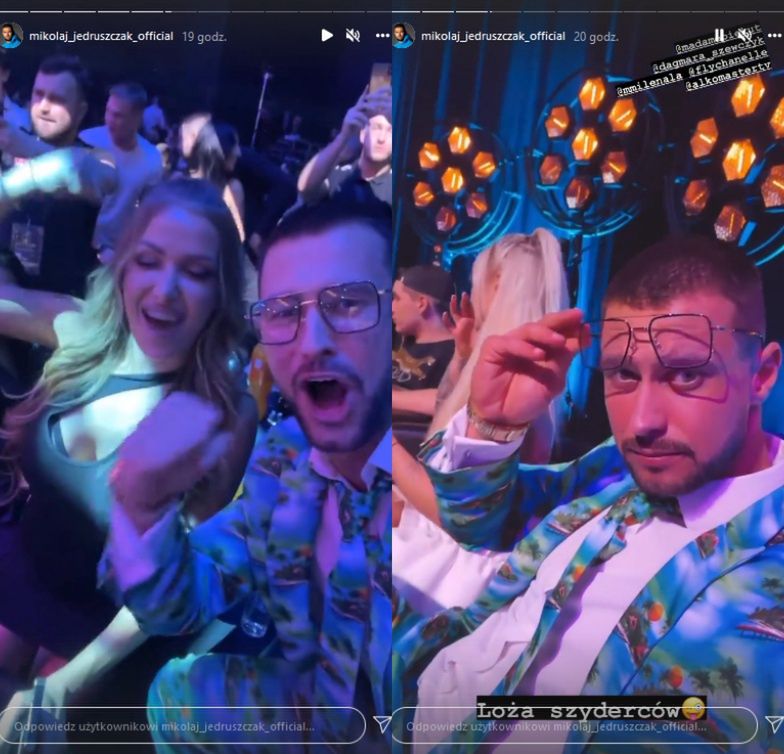 Mikołaj Jędruszczak na gali AlkoMaster