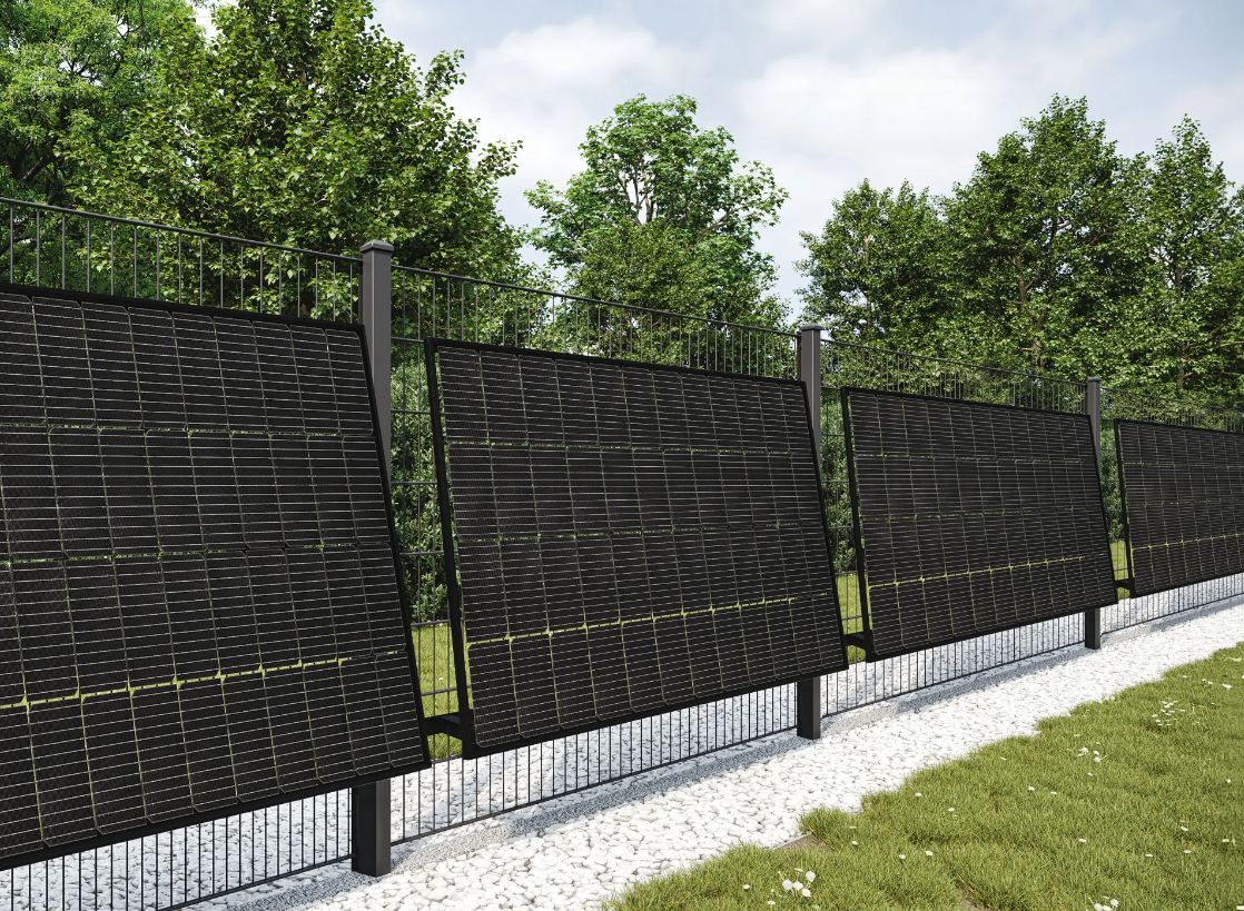 There is a fence that can produce energy.