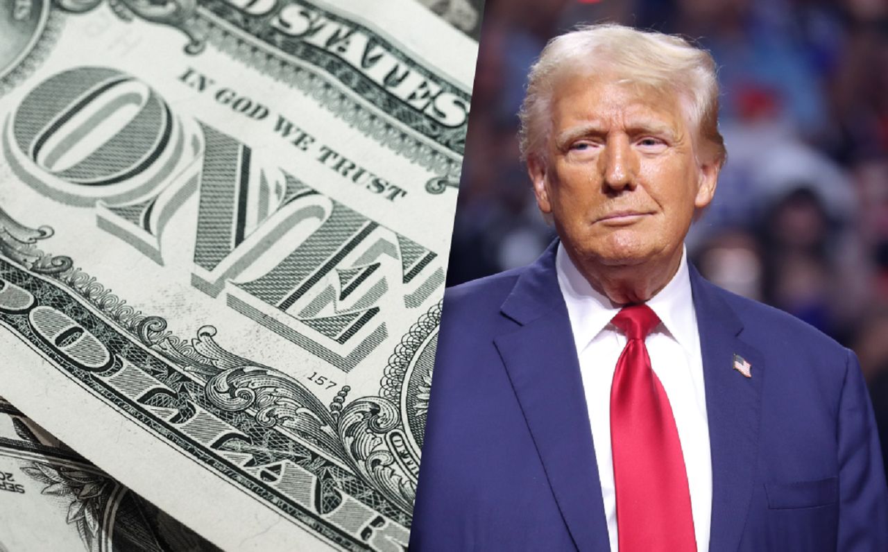Studniówka Trumpa. Dolar zmierza do poziomu, którego nie widziano od dekady