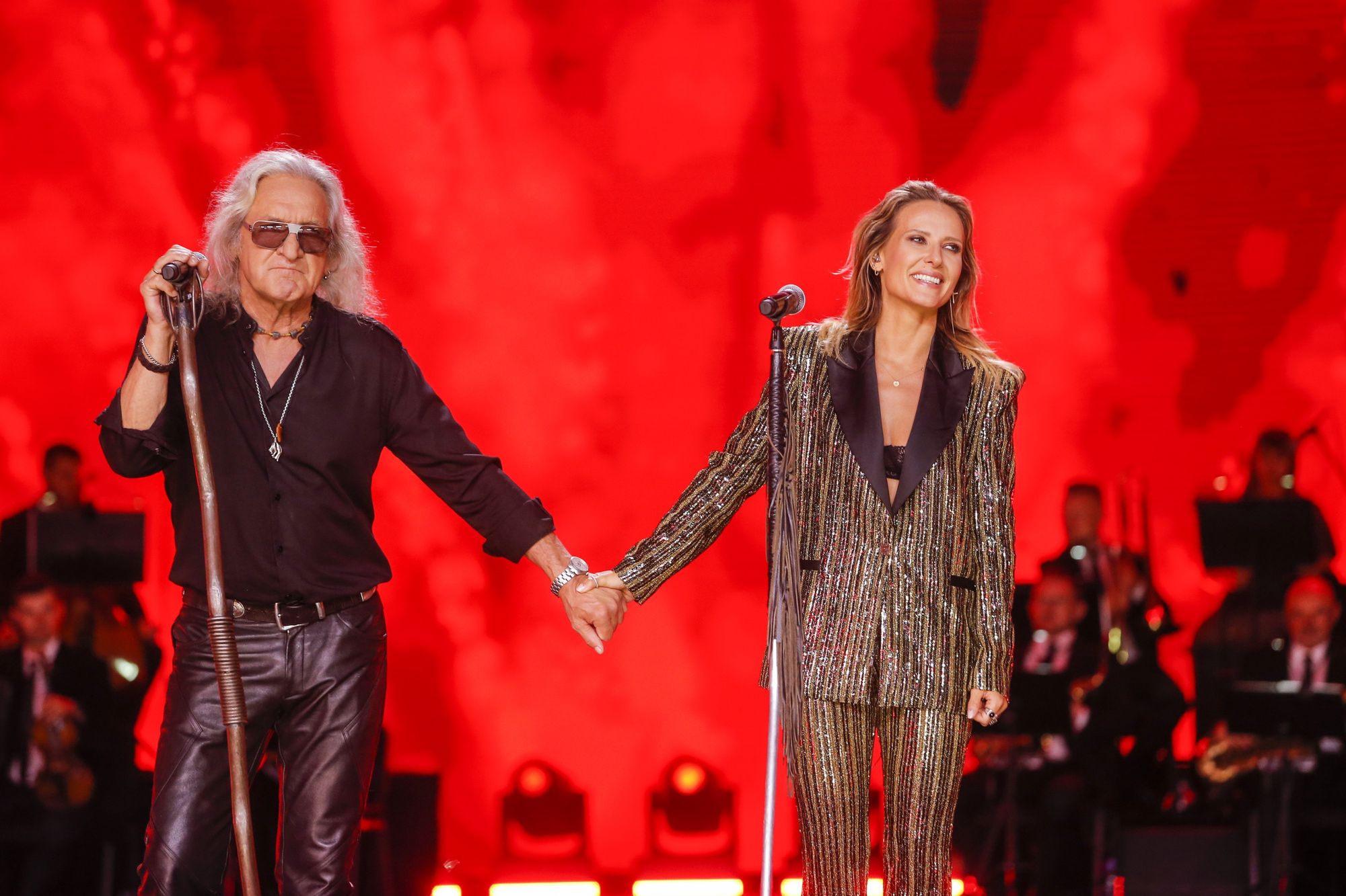 Grzegorz Markowski i Patrycja Markowska