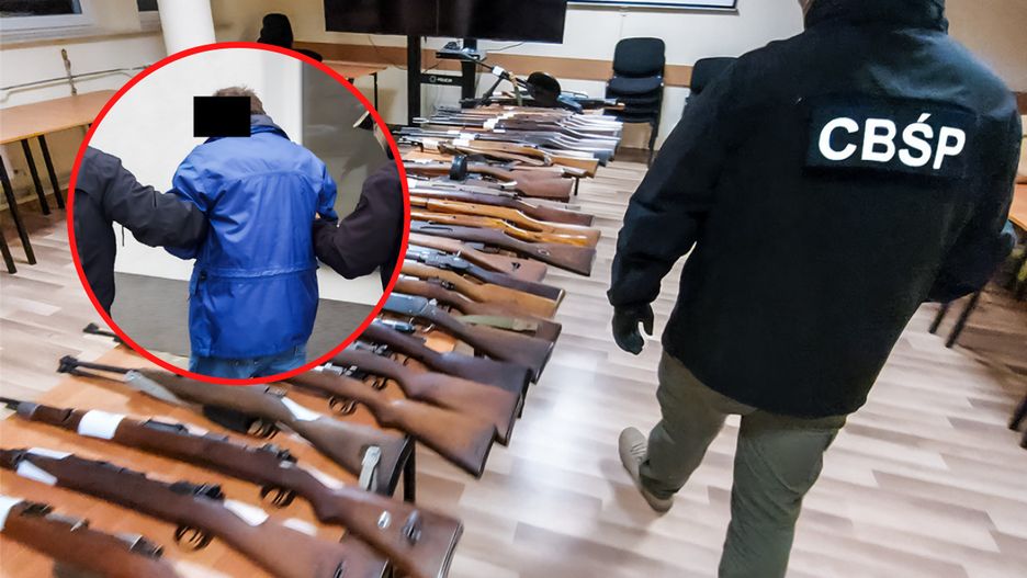 Policjanci CBŚP przejęli nielegalną broń 