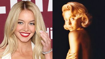 Sydney Sweeney pokryta złotą farbą pozuje NAGO na okładce magazynu (FOTO)