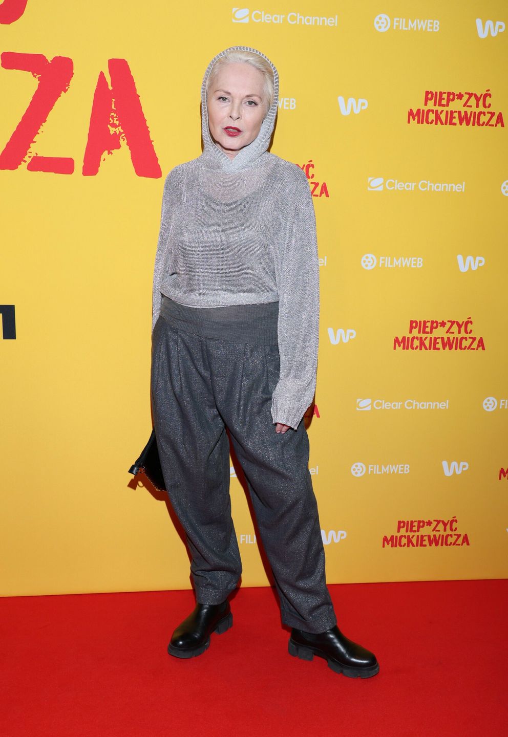 Katarzyna Walter na premierze "Piep*zyć Mickiewicza"