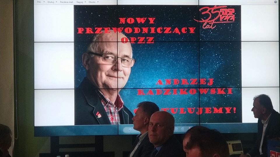 Nowy przewodniczący OPZZ. Został nim Andrzej Radzikowski