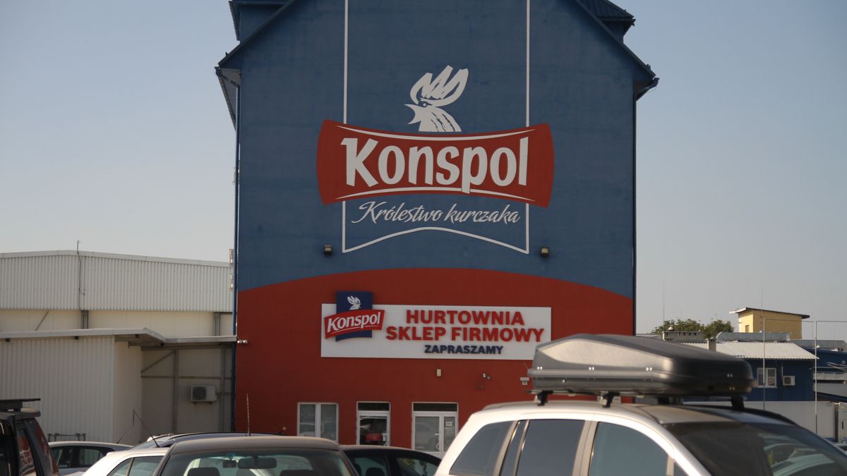 Zakłady Konspol. Jeden z największych pracodawców w rejonie Nowego Sącza.