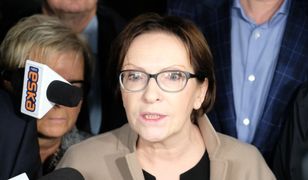 Ewa Kopacz została zapytana o "taśmy PiS". Użyła dziwnej metafory