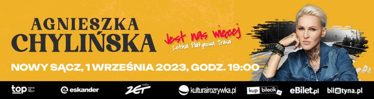 Trasa koncertowa Agnieszki Chylińskiej „Jest nas więcej” – koncert w Nowym Sączu