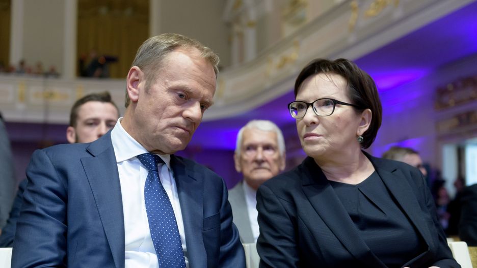 Donald Tusk i Ewa Kopacz (zdj. arch.) 