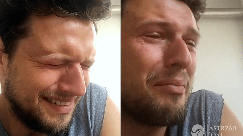 Sasha Knezevic zalany łzami zamach w Nicei