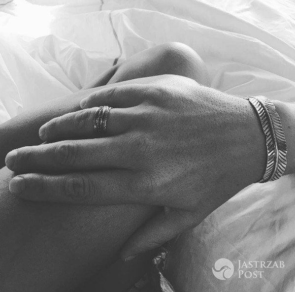 Obrączki ślubne Agnieszki Szulim i Piotra Woźniaka-Staraka