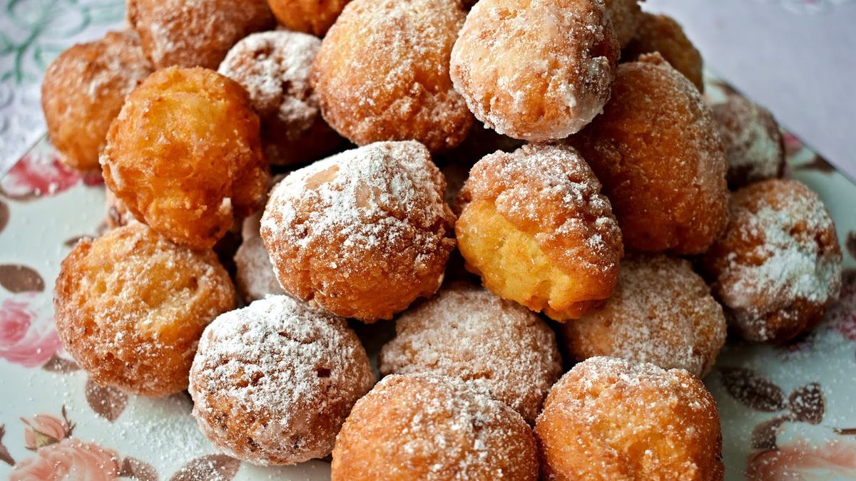 Cytrynowe pączki serowe