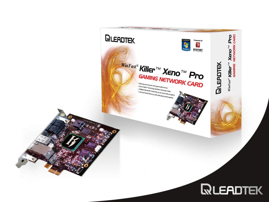 Leadtek WinFast Killer Xeno Pro  - karta sieciowa dla graczy