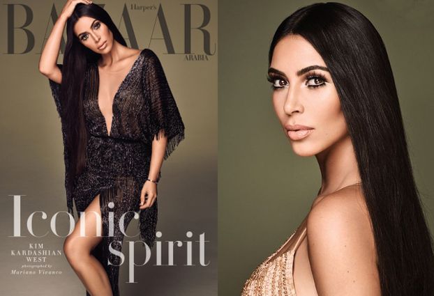 Kim Kardashian udaje Cher w "Harper's Bazaar"