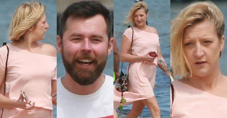 Naturalna Lara Gessler uwalnia piersi na romantycznym spacerze w Sopocie (ZDJĘCIA)