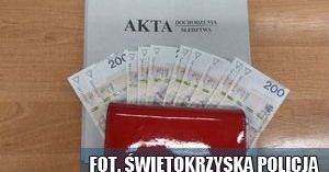Sprawca kradzieży portfela zatrzymany. W portfelu było ponad 2000 zł