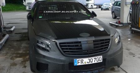 Nowy Mercedes-Benz klasy S AMG ustrzelony