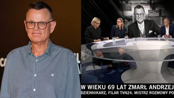 Koledzy z TVN24 pożegnali Andrzeja Morozowskiego: "To jest nieprawda, że nie ma ludzi niezastąpionych"