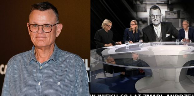 Koledzy z TVN24 pożegnali Andrzeja Morozowskiego: "To jest nieprawda, że nie ma ludzi niezastąpionych". Uczczono jego pamięć minutą ciszy