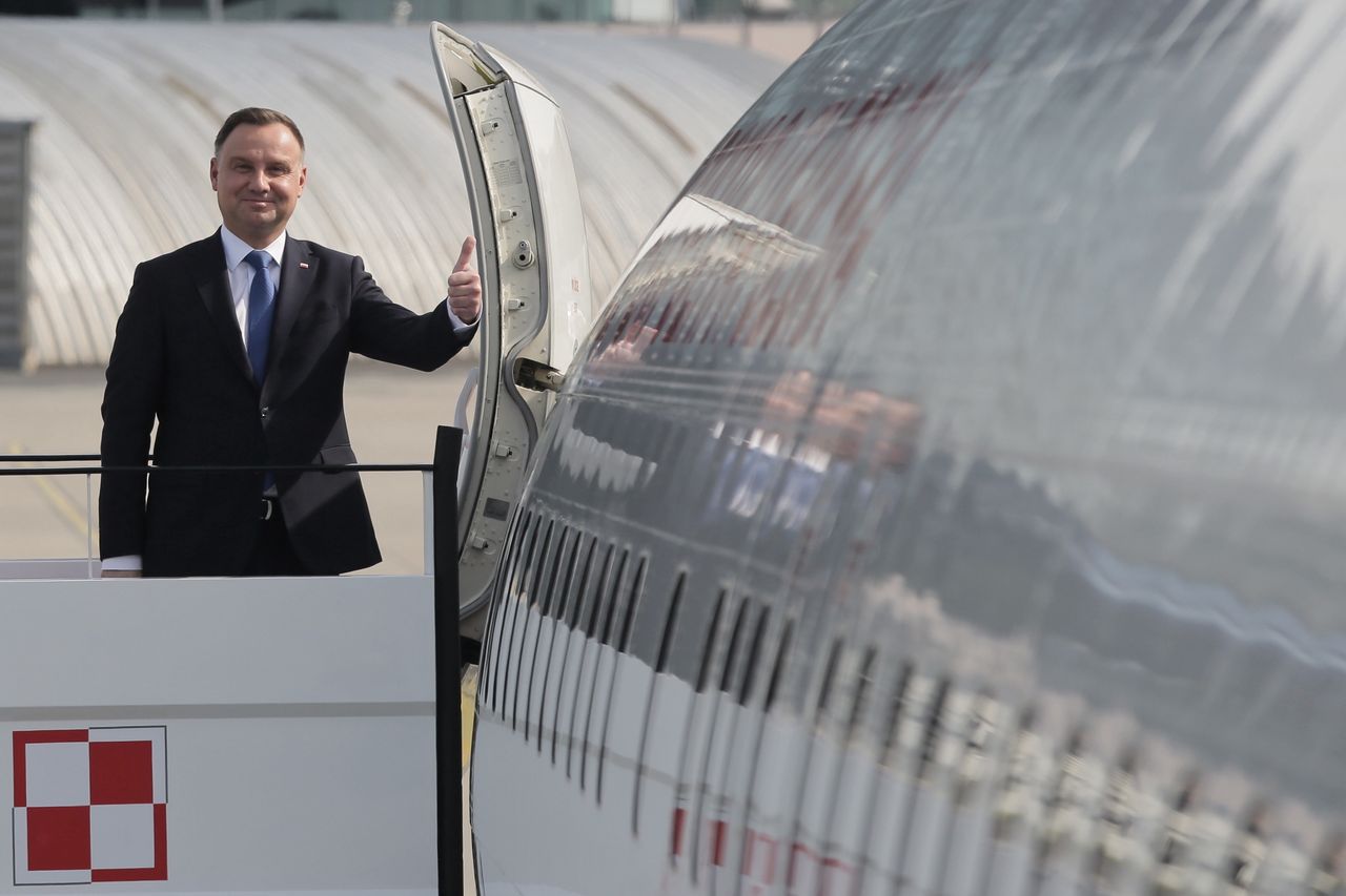 Andrzej Duda przed podróżą.