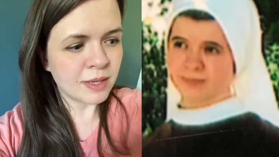 Carrie-Eileen wstąpiła do jednego z katolickich zakonów w wieku 18 lat
