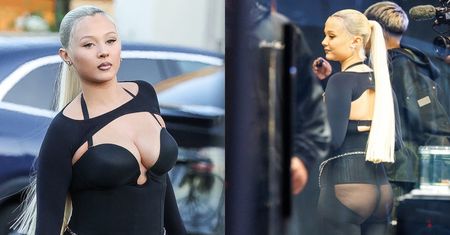 20-letnia pasierbica Kourtney Kardashian UWOLNIŁA pośladki na środku ulicy. Odwaga godna podziwu? (ZDJĘCIA)