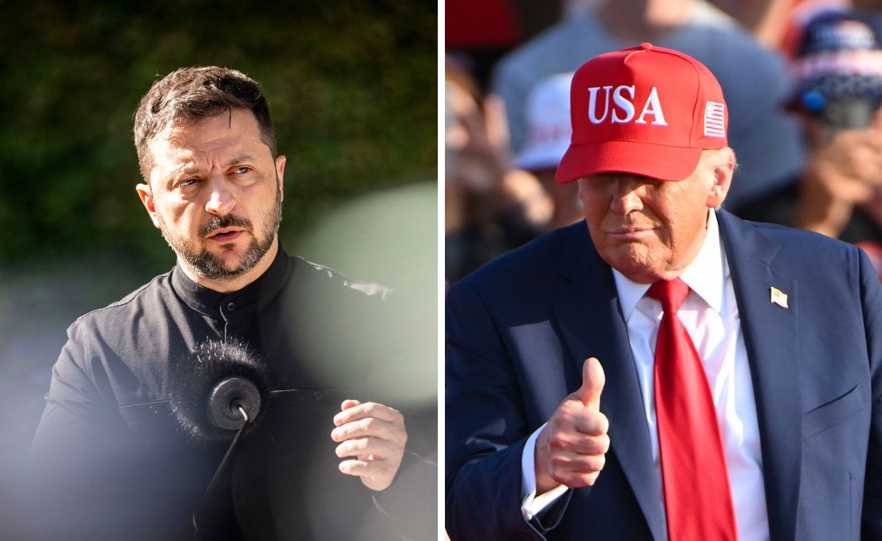 Trump rozmawiał z Zełenskim. Pierwszy raz od czasu decyzji Pentagonu