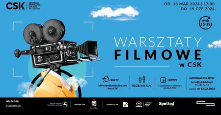 Warsztaty Filmowe w Centrum Spotkania Kultur