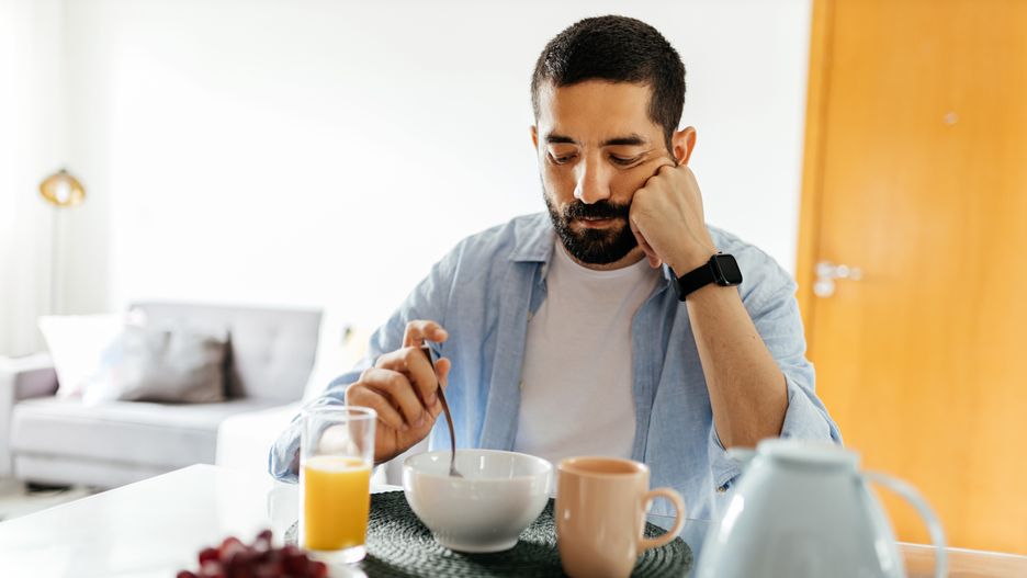 Depressed man at the table suffering from lack of appetite
Depressed man at the table suffering from lack of appetite
appetite, disease, food, health, loss, lack, brazilian, latin, breakfast, home, hungry, ill, people, symptom, aches, adult, analysis, anorexia, anorexic, anxiety, calories, clinical, concern, craving, depressed, depression, diagnosis, diarrhea, diet, dieting, disorder, disorders, eating, illness, prevention, sitting, stomach, table, juice, vegan, weight, slimming, unhealthy, condition, dangerous, syndrome, thinness, problem, bulimia, habits, appetite, disease, food, health, loss, lack, brazilian, latin, breakfast, home, hungry, ill, people, symptom, aches, adult, analysis, anorexia, anorexic, anxiety, calories, clinical, concern, craving, depressed, depression, diagnosis, diarrhea, diet, dieting, disorder, disorders, eating, illness, prevention, sitting, stomach, table, juice, vegan, weight, slimming, unhealthy, condition, dangerous, syndrome, thinness, problem, bulimia