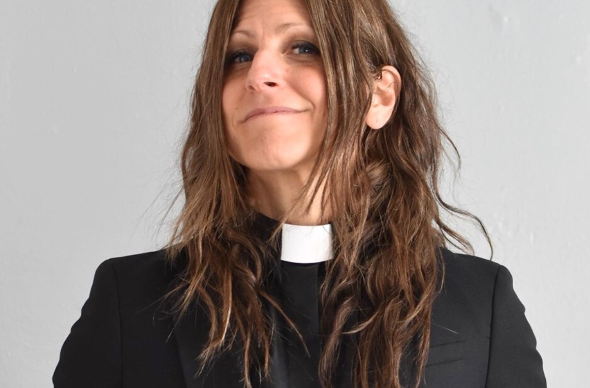 The woman considers herself a priest.